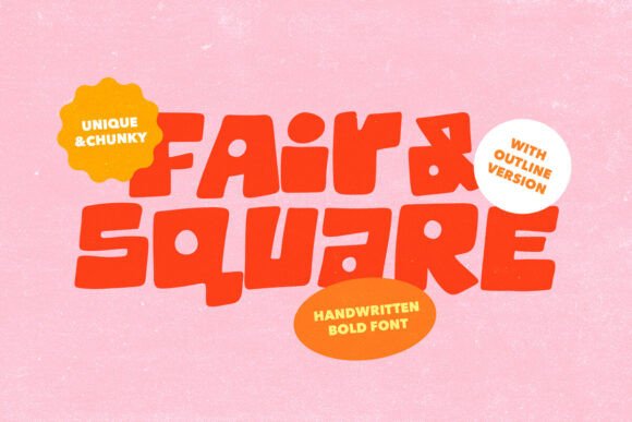 Fair Square Typeface: The Bold Choice for Your Brand Identity
