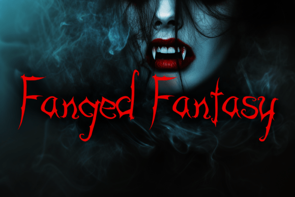 Fanged Fantasy: The Typeface That Powers Dark Campaigns