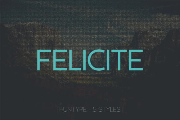 Felicite: The Modern Sans Serif Typeface for Handmade Creators