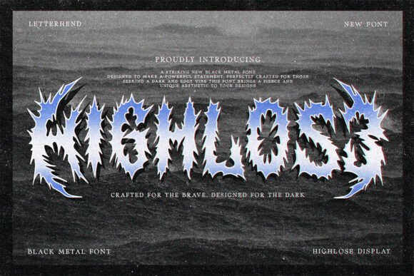 Highlose: The Bold Blackletter Typeface for Impactful Web Design