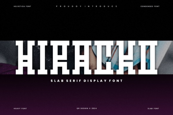 Hiracko: The Bold Serif Font for High-Impact Campaigns