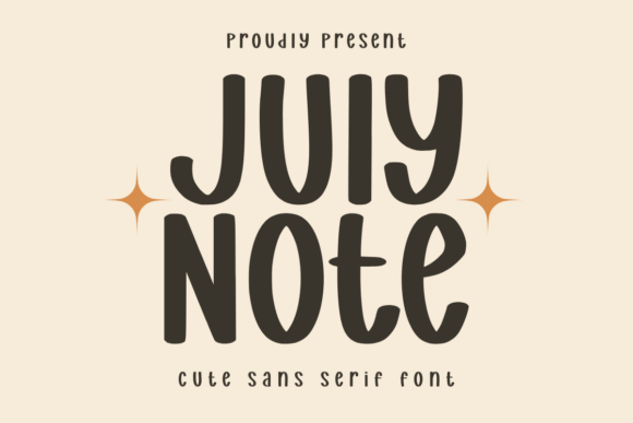 July Notes: The Playful Typeface That Elevates Small Business Branding