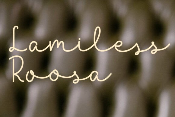 Lamiles Rosa: The Perfect Script Amp Font for Polished Branding