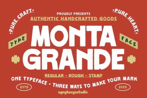 Monta Grande: A Premium Sans Serif for Editorial Design