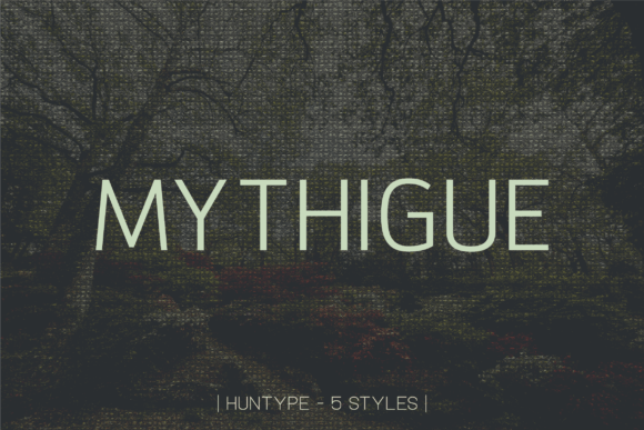 Mythigue: The Premium Sans Serif Typeface for Modern Branding