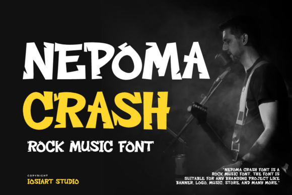 Nepoma Crash: The Edgy Blackletter Typeface for Bold Branding