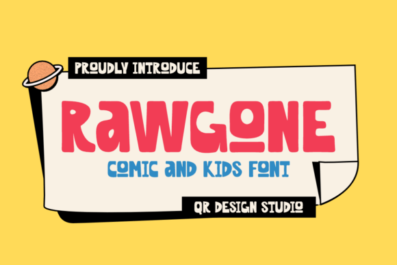 Rawgone: The Playful Sans Serif Typeface for Scroll-Stopping Campaigns