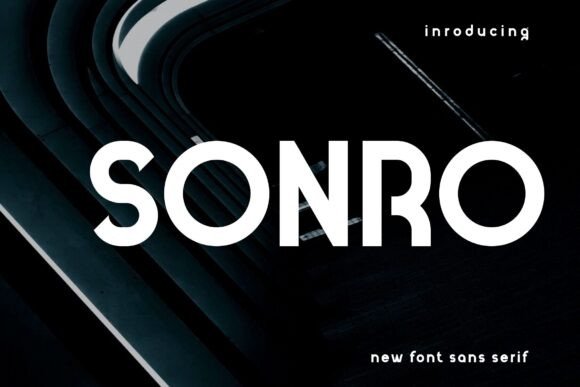 Sonro Font Review: A Bold Sans Serif for Strong Brand Identity