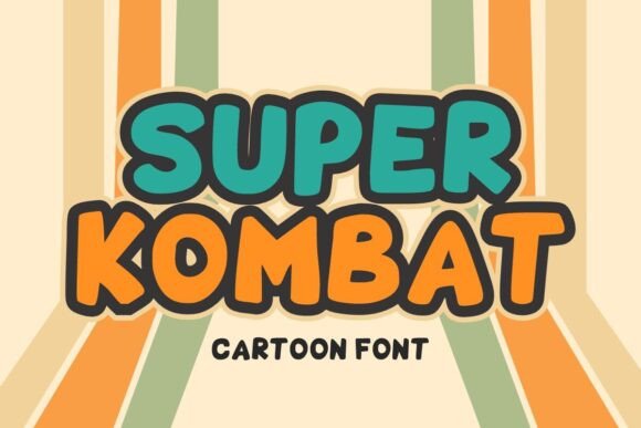 Super Kombat: The Bold Typeface That Elevates Campaign Visuals