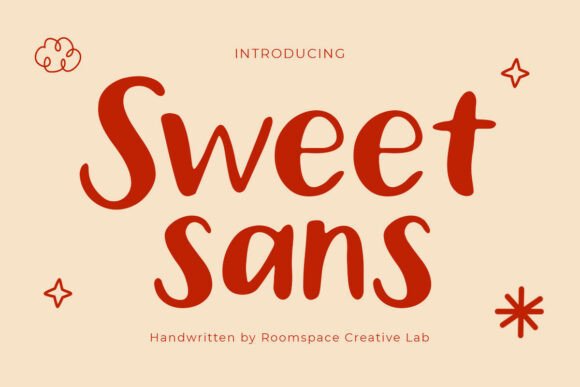 Sweet Sans: A Playful Handwritten Typeface for Modern Branding