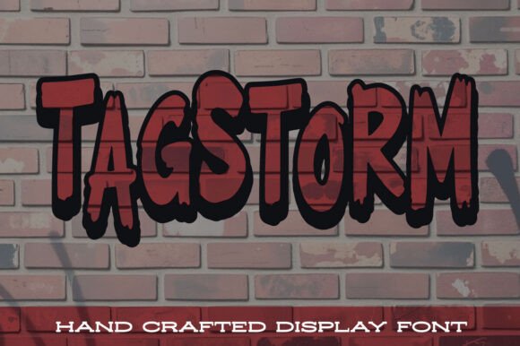 Tagstorm: The Bold Graffiti Typeface for Modern Web Design