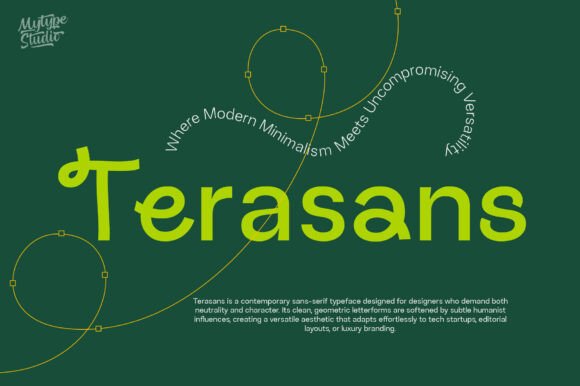 Terasans: The Perfect Sans Serif Font for Handmade Products