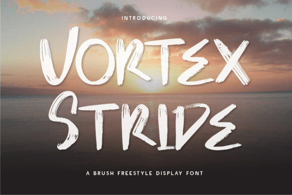 Vortex Stride: The Bold Typeface for Dynamic Web Design
