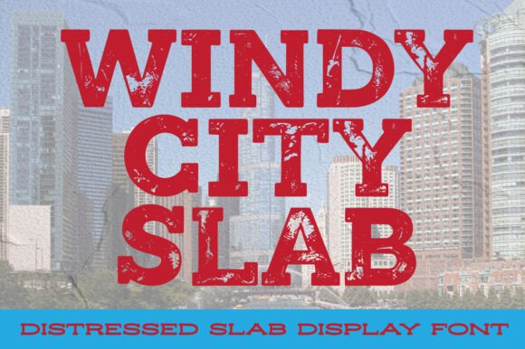 Windy City Slab: The Bold Serif Font for Scroll-Stopping Campaigns