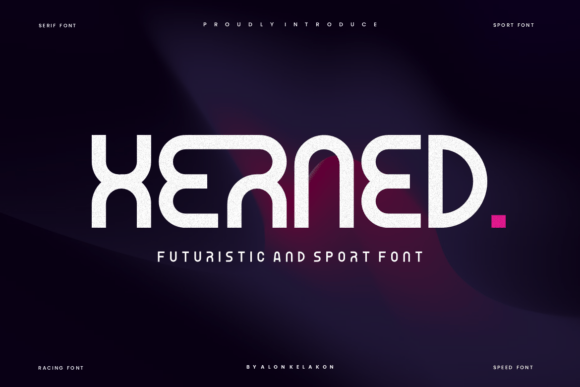 Xerned: The Bold Sans Serif Font for Modern Brand Identity